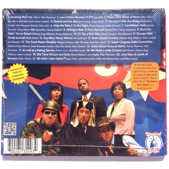 🦋 Take the Money and Run for President Capitol Steps CD parodies 700261354934 - Picture 2 of 2